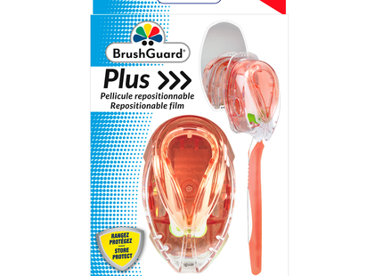 Brush Guard - Plus Repositionable Film Toothbrush Protector | 1 Unit