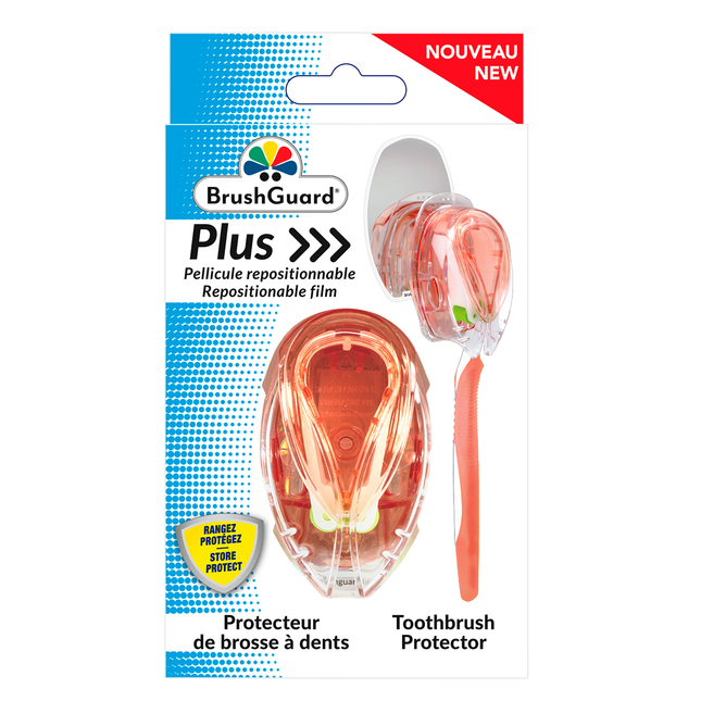 Brush Guard - Plus Repositionable Film Toothbrush Protector | 1 Unit