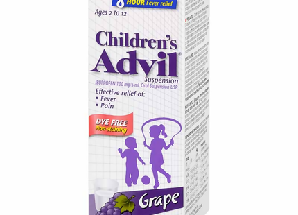 Advil - Children's 100 MG - Ages 2 to 12 | 100 - 230 mL