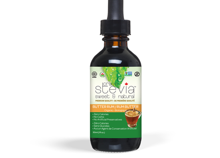 Crave Stevia - Butter Rum Liquid Stevia | 30 mL