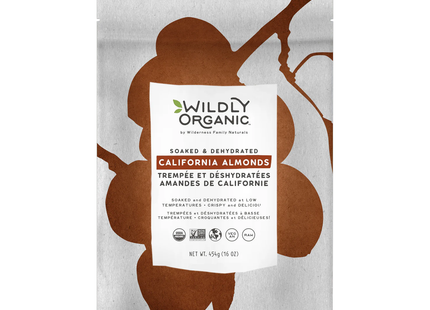 Wildly Organic - Almonds Soaked & Dehydrated | 454 g