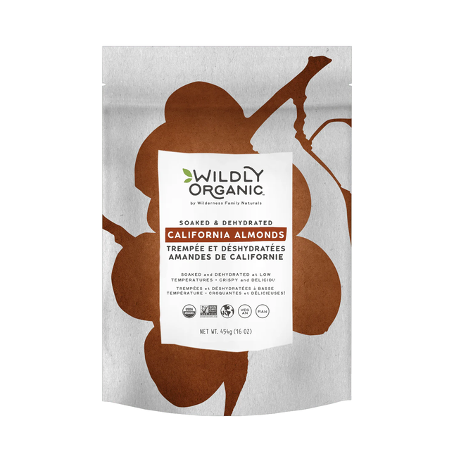 Wildly Organic - Almonds Soaked & Dehydrated | 454 g