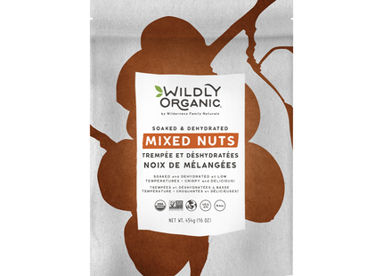 Wildly Organic - Mixed Nuts Soaked & Dehydrated | 454 g