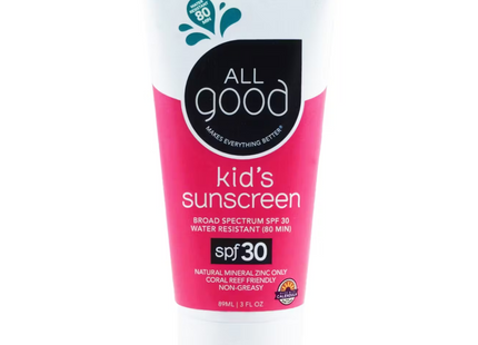 All Good - Kid's Sunscreen SPF 30 | 89mL