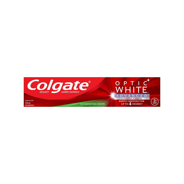 Colgate - Optic White Advanced Plus Oxygenating White | 133 mL