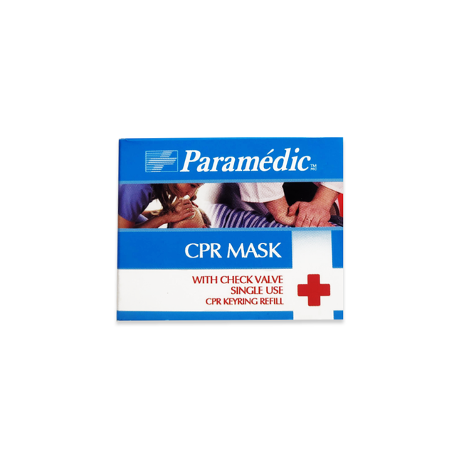 Paramedic - Single Use CPR Mask Refill With Check Valve | 1 Refill