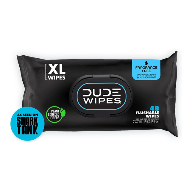 Dude Wipes - Flushable Wipes | 42 Count