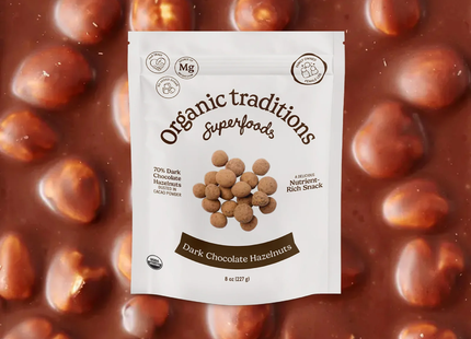 Traditions biologiques - Noisettes, chocolat noir | 227 g