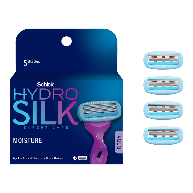 Schick - Hydro Silk 5 Refill | 4 Cartridges