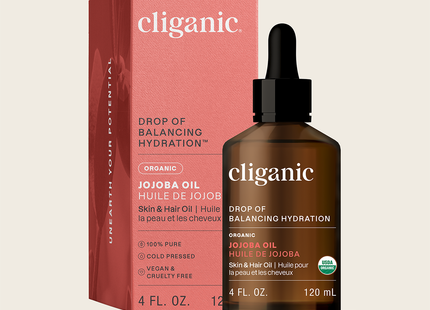 Cliganic - Organic Jojoba Oil | 120 mL