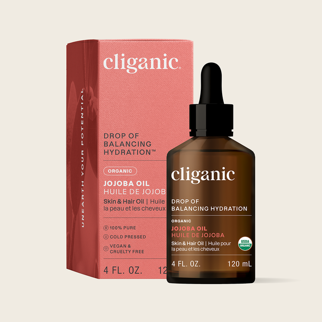 Cliganic - Organic Jojoba Oil | 120 mL