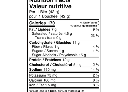 ProtiDiet - Caramel and Sea Salt Crispy Bites | 7 x 42 g