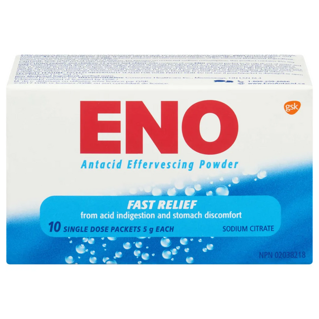 ENO - Poudre effervescente antiacide | 10x5g