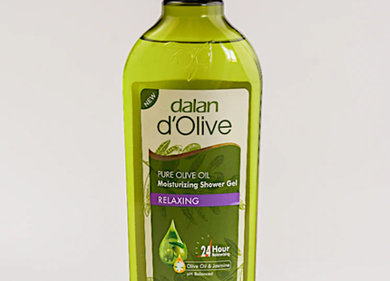 Dalan d' Olive - Relaxing - Moisturizing Shower Gel - with Olive Oil & Jasmine | 13.53 Oz
