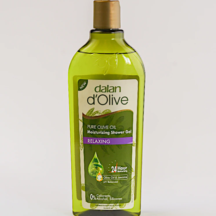 Dalan d'Olive - Relaxant - Gel Douche Hydratant - à l'Huile d'Olive &amp; Jasmin | 13,53 onces