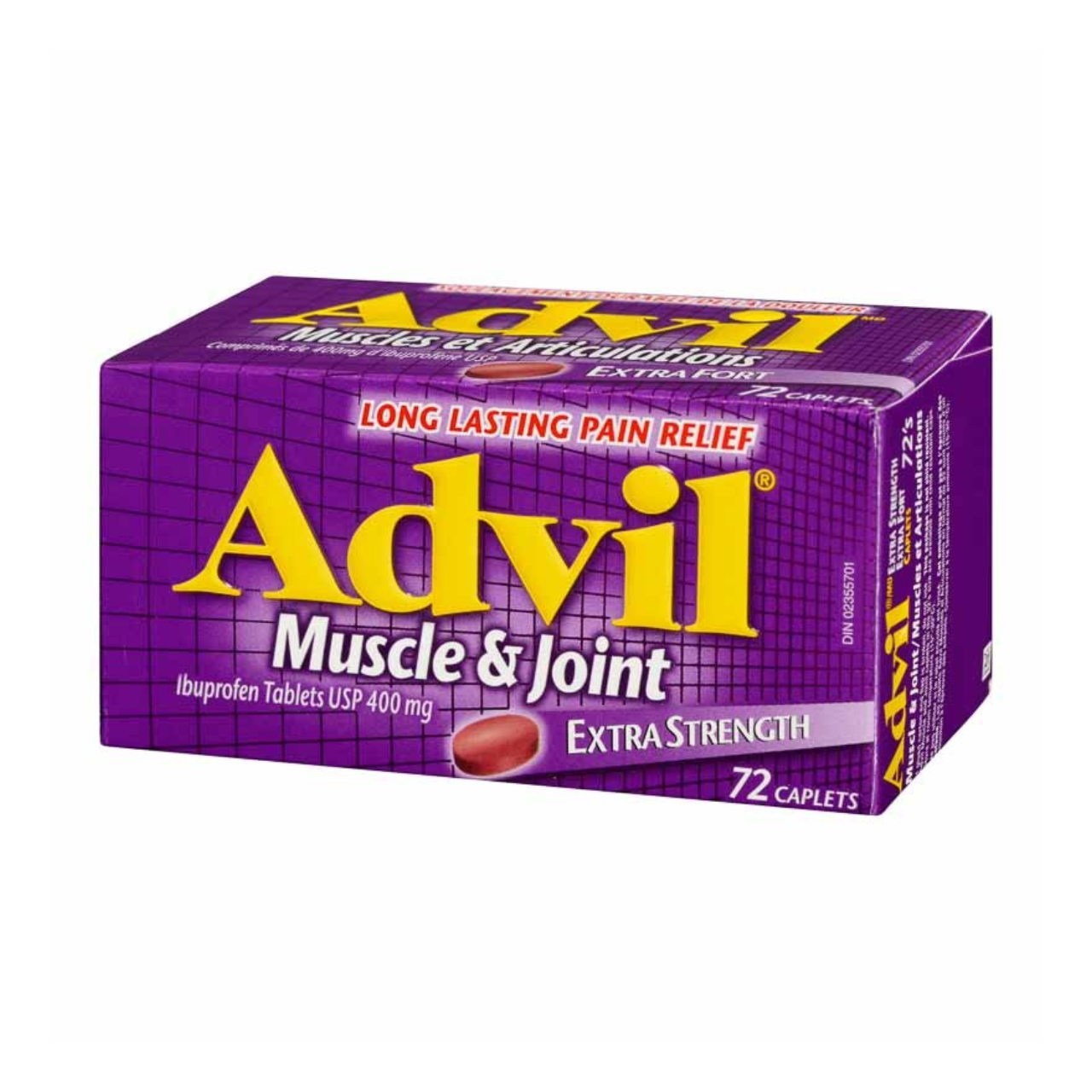Advil Muscle Joint Extra Strength 400 Mg 72 Caplets White Cross advil-muscle-joint-extra-strength-400-mg-72-caplets-white-cross