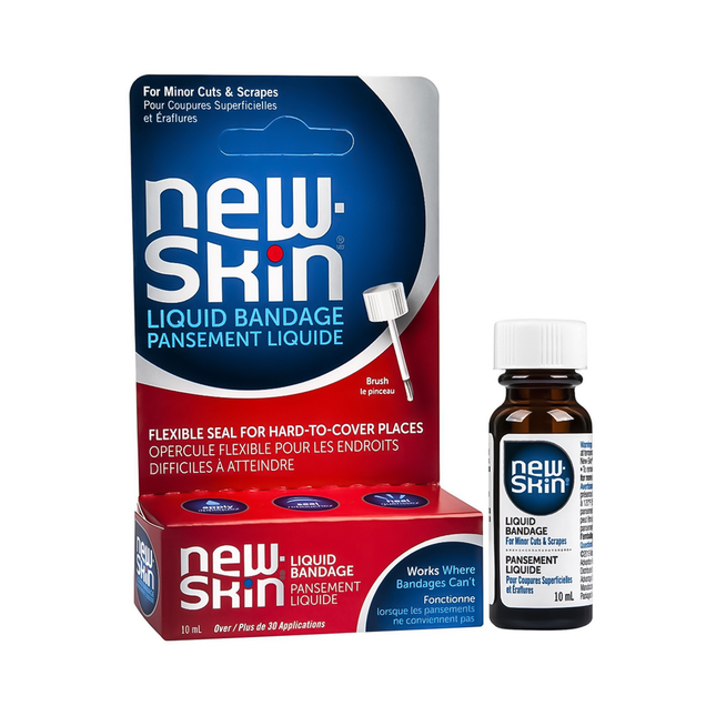 New-Skin - Pansement Liquide avec Applicateur Pinceau | 10 mL