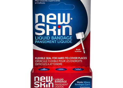 New-Skin - Pansement Liquide avec Applicateur Pinceau | 10 mL