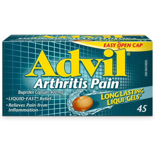 Advil - Arthrite Liqui-Gels 400 mg | 45 Gélules
