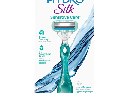 Schick - Hydro 5 Silk Sensitive Care | 2 Cartridges + 1 Razor