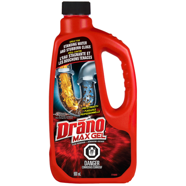 Drano - Max Gel Clog Remover | 900 ml