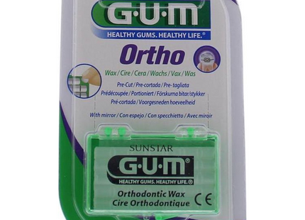 GUM - Ortho Wax + Vitamin E - Pre-Cut