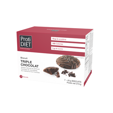 ProtiDiet - Triple Chocolate Protein Cookies