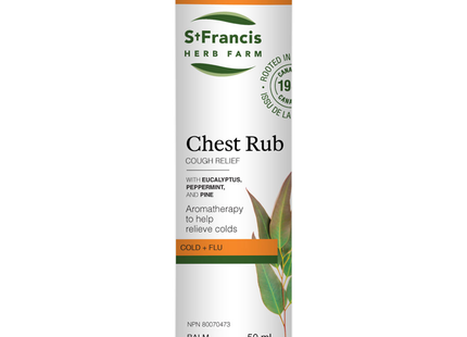 Baume pour la poitrine St. Francis | 50 ml