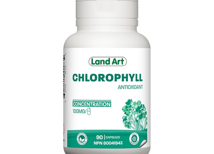 Land Art - Chlorophyll | 90 Vegan Capsules