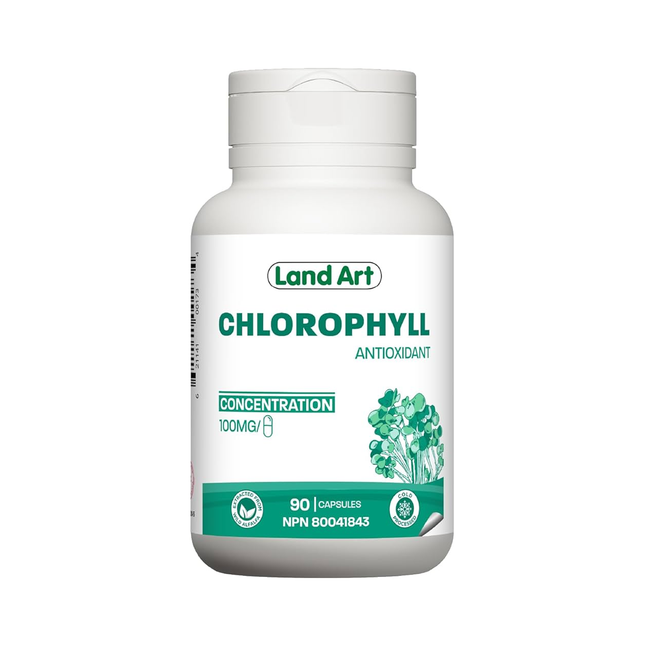 Land Art - Chlorophyll | 90 Vegan Capsules