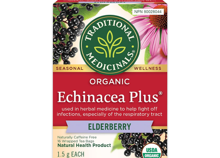 Médicaments traditionnels - Échinacée biologique Plus, sureau | 24 g