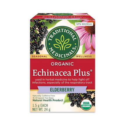 Médicaments traditionnels - Échinacée biologique Plus, sureau | 24 g