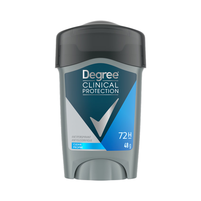 Degree - Clinical Protection 72H Antiperspirant - Clean | 48 g