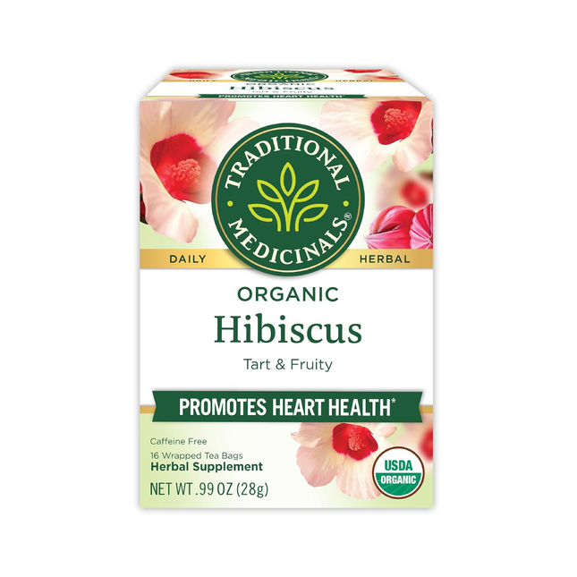Médicaments traditionnels - Hibiscus biologique, acidulé et fruité | 16 sachets