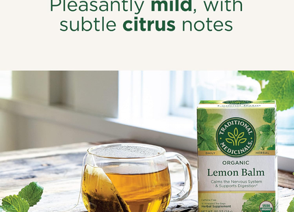 Traditional Medicinals - Tisane Mélisse Bio | 16 Sachets