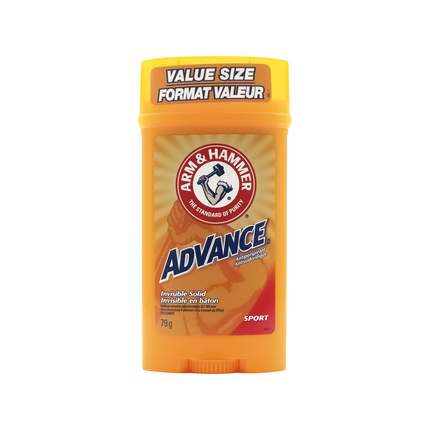 Arm &amp; Hammer - Antisudorifique solide invisible Advance, parfum sport | 73 g