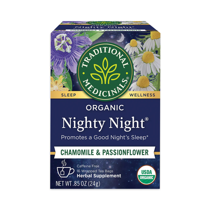 Traditional Medicinals - Baume de nuit bio, camomille et passiflore | 28 g