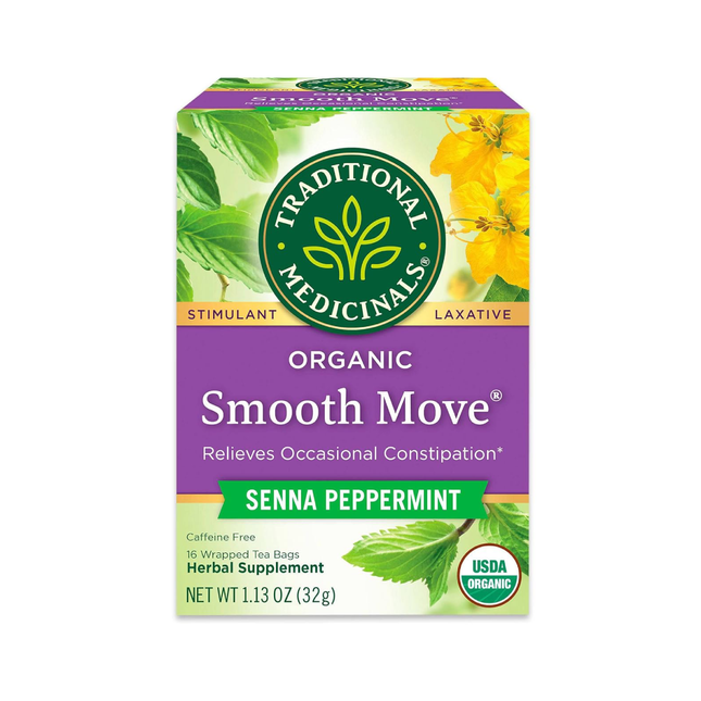 Traditional Medicinals - Menthe poivrée biologique Smooth Move | 16 sachets