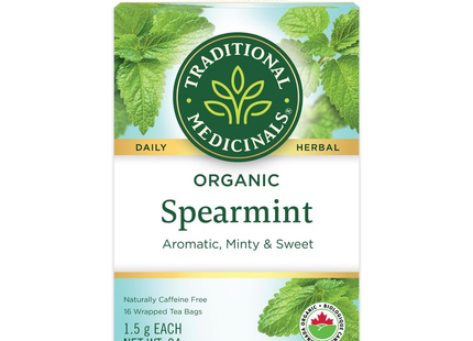 Médicaments traditionnels - Menthe verte biologique | 16 sachets