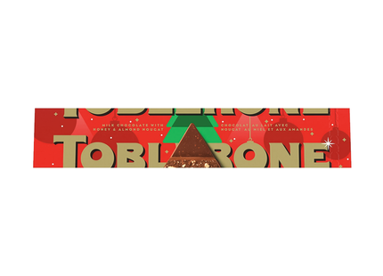 Toblerone - Milk Chocolate With Honey & Almond Nougat | 360 g