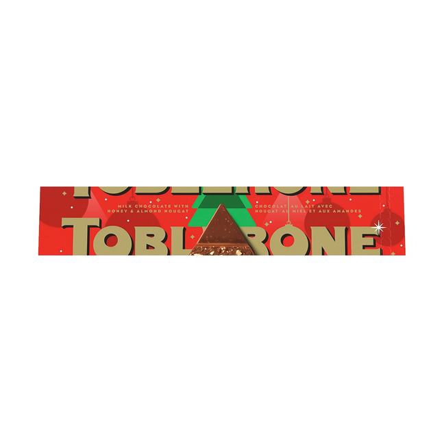 Toblerone - Milk Chocolate With Honey & Almond Nougat | 360 g