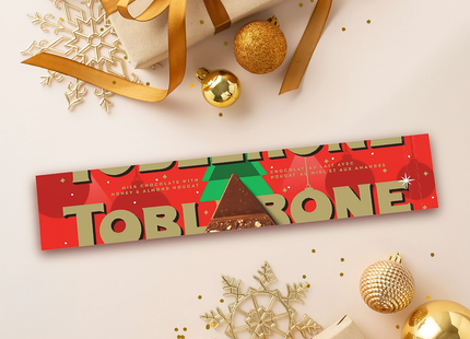 Toblerone - Milk Chocolate With Honey & Almond Nougat | 360 g