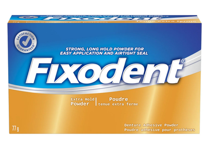 Fixodent - Extra Hold Powder - Denture Adhesive Powder | 77 g