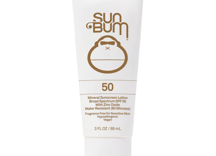 Sun Bum - Lotion écran solaire minérale SPF 50 | 88 ml