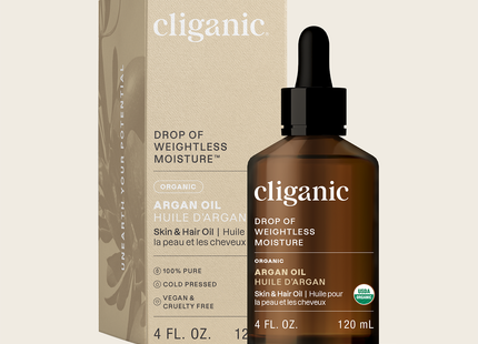 Cliganic - Organic Argan Oil | 120 mL