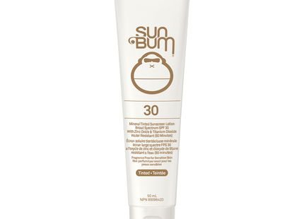 Sun Bum - Lotion solaire teintée minérale SPF 30 pour le visage | 50 ml