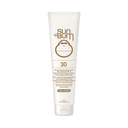 Sun Bum - Lotion solaire teintée minérale SPF 30 pour le visage | 50 ml