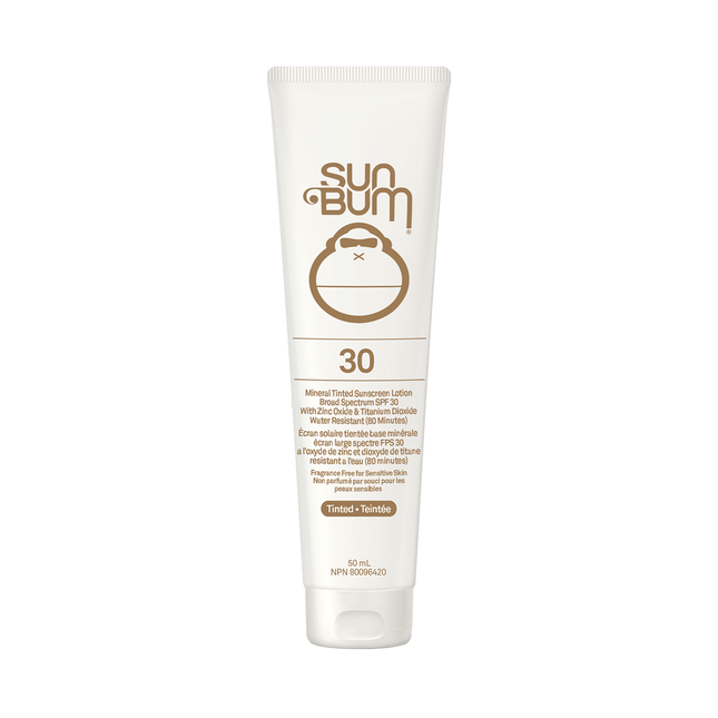 Sun Bum - Lotion solaire teintée minérale SPF 30 pour le visage | 50 ml