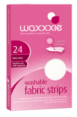 Waxxxie Washable Fabric Strips | 24 Strips