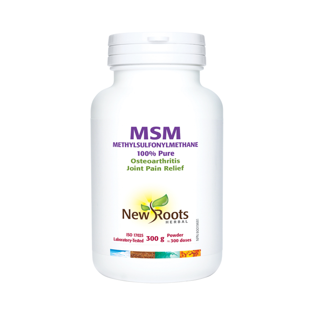 New Roots - MSM méthylsulfonylméthane 100 % pur | 300 g